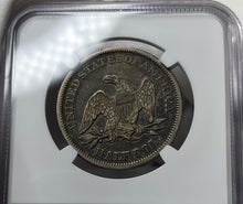 Load image into Gallery viewer, 1851-P Seated Liberty Half Dollar - NGC AU Details - Tough Mintage! Very Rare!