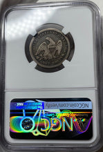Load image into Gallery viewer, 1856-S "Large S Over Small S" Seated Liberty Quarter - NGC VG10 - Rare FS-501!