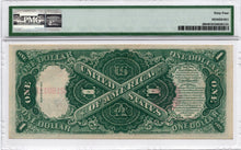 Load image into Gallery viewer, 1917 $1 US Legal Tender Large Note &quot;Sawhorse&quot; Red Seal FR-39 - PMG 64! Gorgeous!
