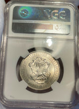 Load image into Gallery viewer, 1892 German East Africa Silver One Rupie - NGC MS63 - Gem Unc. - Rare Coin!
