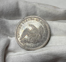 Load image into Gallery viewer, 1843 Seated Liberty Silver Dollar - Nice AU+ -Choice Eye Appeal! Tough Type Coin
