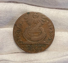 Load image into Gallery viewer, 1787 Fugio Cent US Colonial Copper - 4 Cinq. - VF/XF - Great Eye Appeal! Superb
