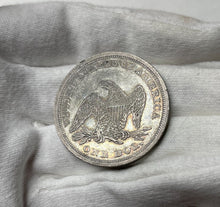 Load image into Gallery viewer, 1843 Seated Liberty Silver Dollar - Nice AU+ -Choice Eye Appeal! Tough Type Coin
