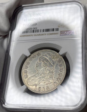 Load image into Gallery viewer, 1815/2 Capped Bust Half Dollar -The Rare Key Date of the Series! NGC VF Details

