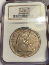 Load image into Gallery viewer, 1859-O Seated Liberty Silver Dollar - NGC AU53 - Nice Higher Grade Original!
