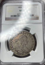 Load image into Gallery viewer, 1806 Draped Bust Half Dollar - Overton 118.a - NGC VF25 - Sweet Original! Choice
